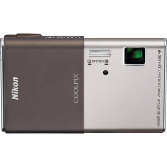 Nikon CoolPix S80 Digital Camera (Silver)