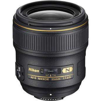 Nikon AF-S NIKKOR 35mm f/1.4G Wide-Angle Lens