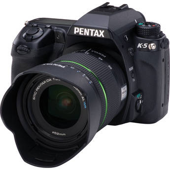 Pentax K-5 Digital SLR Camera W/18-55mm Zoom Lens (Black)