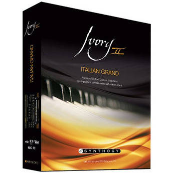 Synthogy Ivory II Italian Grand - Virtual Instrument
