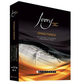 Synthogy Ivory II Grand Pianos - Virtual Instrument (Upgrade)