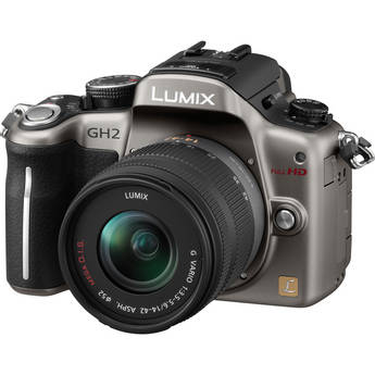 Panasonic Lumix DMC-GH2 Digital Camera W/14-42mm Lens (Silver)