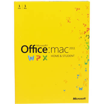 Microsoft Office for Mac Home and Student Edition 2011