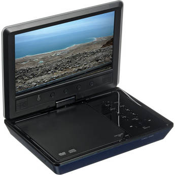 Audiovox DS9106E 9" Multisystem Portable DVD Player w/ Swivel and Video Snip