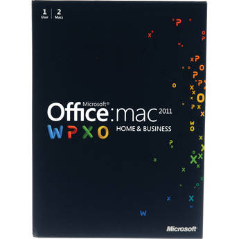 Microsoft Office for Mac Home and Business Edition 2011 (2 Computer License)