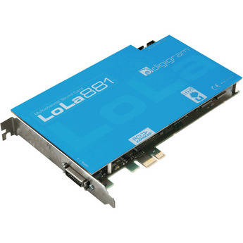 Digigram LoLa881 - PCIe Multi-Channel Digital Audio Card with SRC