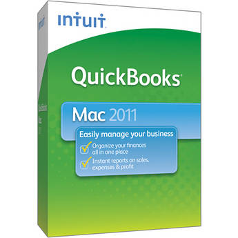Intuit QuickBooks 2011 for Mac Software (Single User License)