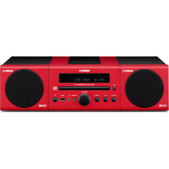 Yamaha MCR-040RE Micro Component System (Red)