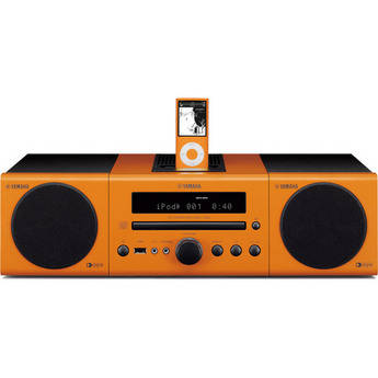 Yamaha MCR-040OR Micro Component System (Orange)