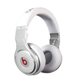 Monster Power Beats Pro High-Performance Professional Stereo Headphones (White)