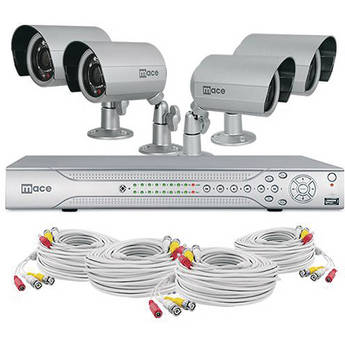 Mace MaceView SQ160 DVR with 4 Bullet Cameras (16-Channel, 1 TB)