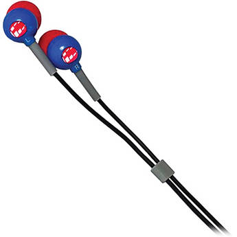 H2O Audio Flex In-Ear Waterproof Headphones (Red/Blue)