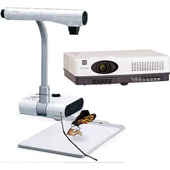 Elmo TT-02RX Document Camera & CRP-221 Projector Bundle System