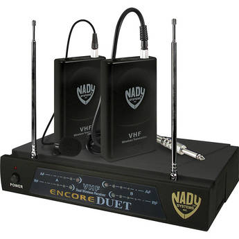 Nady Encore Duet Dual Wireless Lavalier System