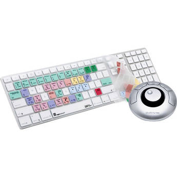 LogicKeyboard Transparent Apple Ultra Thin Keyboard LogicSkin for Apple Color Studio