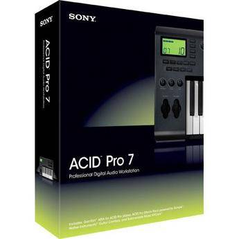 Sony ACID Pro 7 - Audio, MIDI and Loop Based Recording Software (Educational Discount)