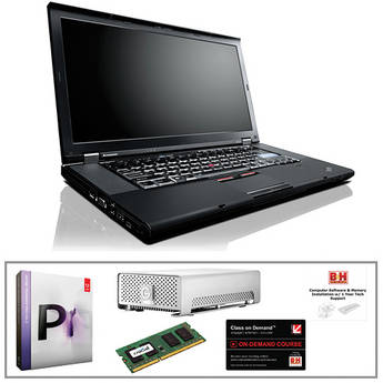 B&H Photo PC Pro Workstation Lenovo ThinkPad/Adobe Premiere Pro CS5.5 Turnkey Editing System