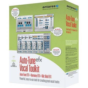 Antares Audio Technologies Auto-Tune EFX Vocal Toolkit - Vocal Plug-In Tools (Native)