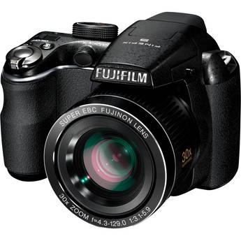 Fujifilm FinePix S4000 14MP Digital Camera (Black)
