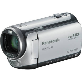 Panasonic HDC-TM80 High Definition Camcorder (Silver)