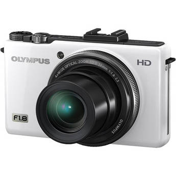 Olympus XZ-1 10MP Digital Camera (White)