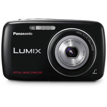 Panasonic Lumix DMC-S3 Digital Camera (Black)