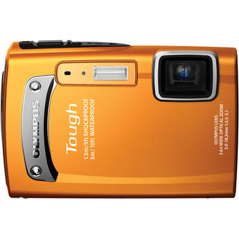 Olympus TG-310 Digital Camera (Orange)