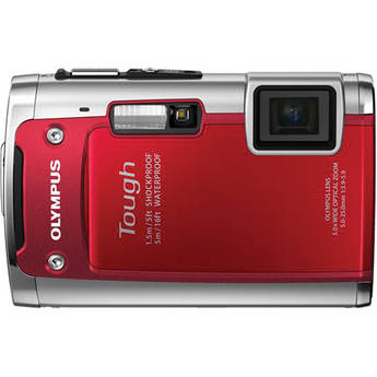Olympus TG-610 Digital Camera (Red)