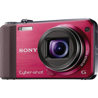 Sony Cyber-shot DSC-HX7V Digital Camera (Red)