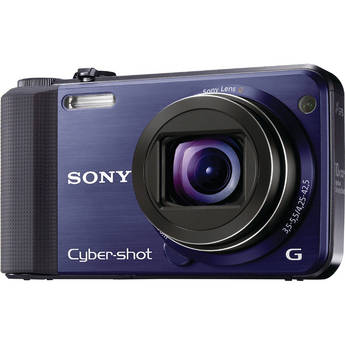 Sony Cyber-shot DSC-HX7V Digital Camera (Blue)