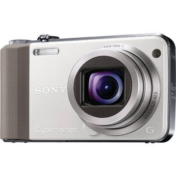 Sony Cyber-shot DSC-HX7V Digital Camera (White)