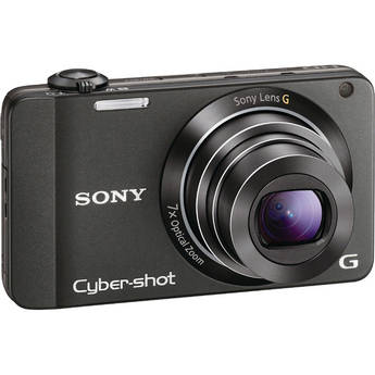 SONY Cyber-shot DSC-WX10 Black Digital Camera - sony digital camera,digital camera,digital-cameras,sony cybershot digital camera