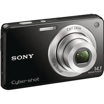 Sony Cyber-shot DSC-W560 Digital Camera (Black)