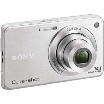 Sony Cyber-shot DSC-W560 Digital Camera (Silver)
