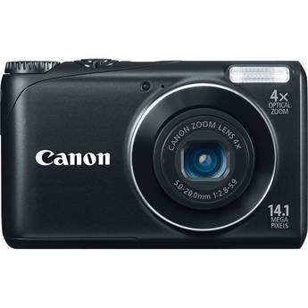 Canon Powershot A2200 Digital Camera (Black)