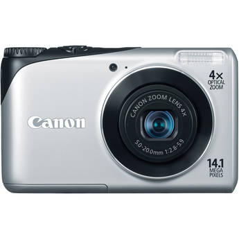Canon Powershot A2200 Digital Camera (Silver)