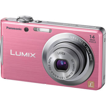 Panasonic Lumix DMC-FH2 Digital Camera (Pink)