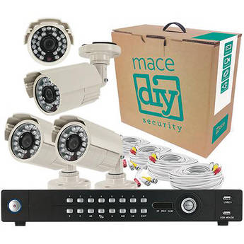 Mace DIY CCTV 16-channel DVR with 1 TB & 4 Camera System Kit