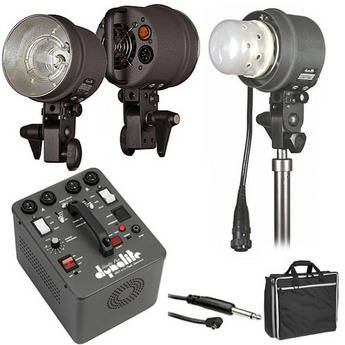 Dynalite SK16-12100 Studio 1600 W/s 3 Head Kit