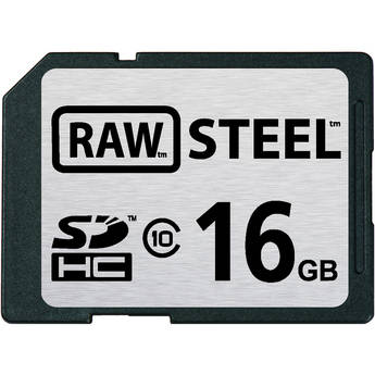 Hoodman 16GB SDHC Memory Card RAW STEEL
