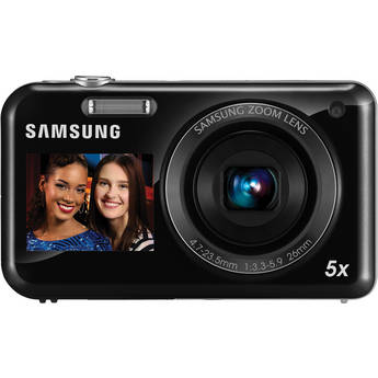 Samsung PL120 DualView Digital Camera (Black)