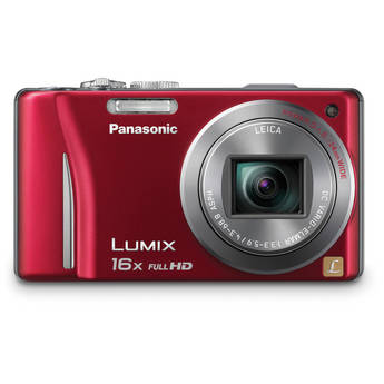 Panasonic C�mera Digital Lumix DMC-ZS10 (Vermelha)