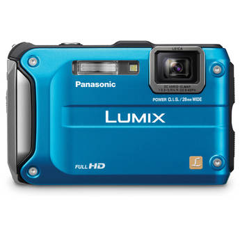 Panasonic Lumix DMC-TS3 Digital Camera (Blue)