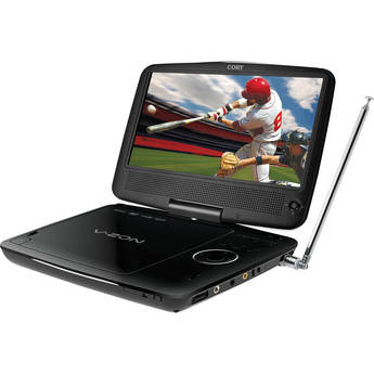 Coby TFDVD9189A 9" Portable DVD / CD / MP3 Player w/ ATSC Digital TV
