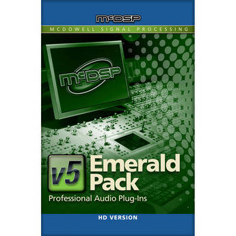 McDSP Emerald Pack HD v5 - Complete Music Production Plug-In Bundle (TDM/RTAS/AU)