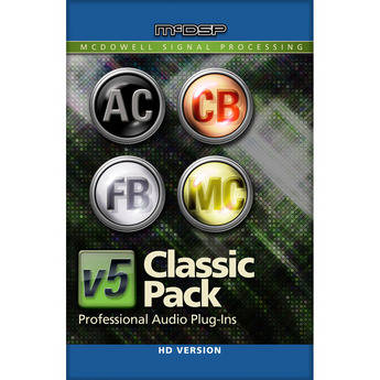 McDSP Classic Pack HD v5 - Vintage Processor Emulation Plug-In Bundle (TDM/RTAS/AU)