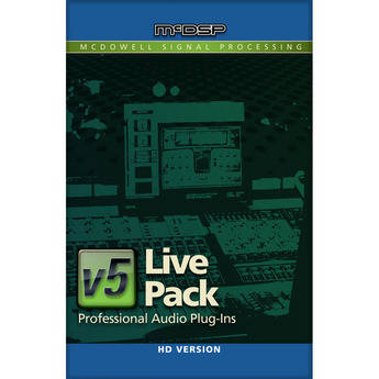 McDSP Live Pack HD v5 - Live Sound Plug-In Bundle (TDM/RTAS/AU)