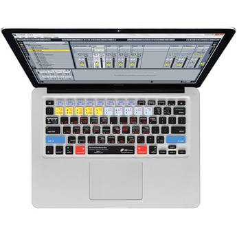 KB Covers Ableton Live Keyboard Cover for MacBook (Unibody, Black Keys)