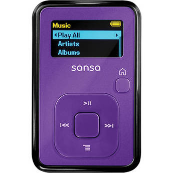SanDisk 4GB Sansa Clip+ MP3 Player (Indigo / Purple)