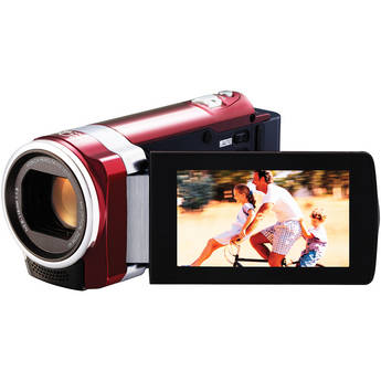 JVC GZ-HM650 HD Everio PAL Camcorder (Red)